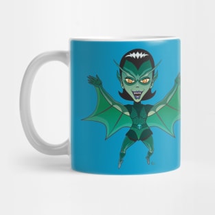 Alien Bat Girl Mug